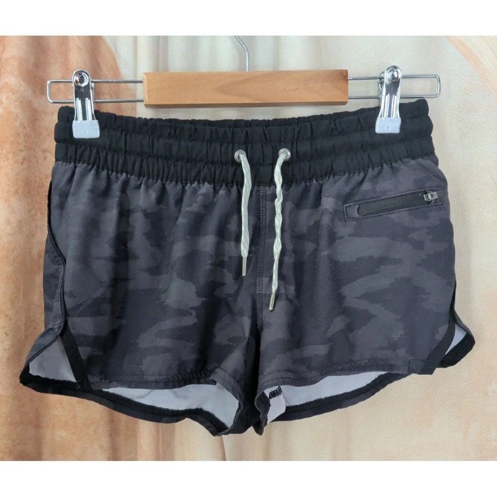 Vuori Black Camo Athletic Shorts - Picture 2 of 6